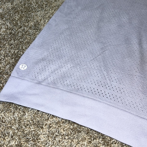 Lululemon Swiftly Breathe Long Sleeve Serene Blue / Serene Blue Size 2 - Picture 10 of 12